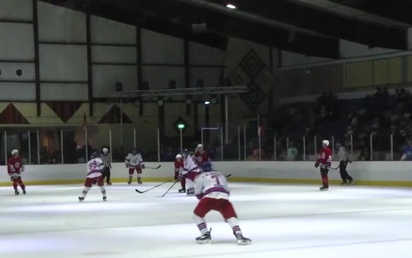 Kuwait vs. U.S. Army Hockey Broll Game 2