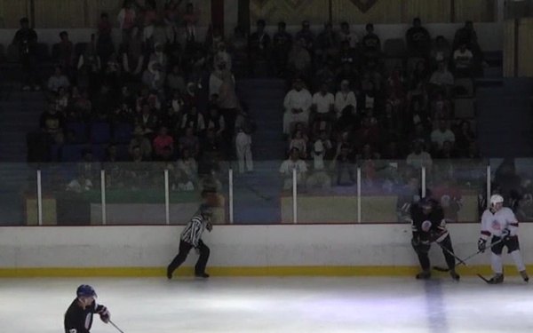 Kuwait vs. U.S. Army Hockey Broll Game 1