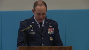 422nd Air Base Group Change of Command B-Roll