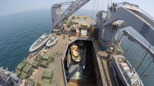 22nd MEU Logistical Operations Time Lapse