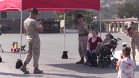 Wyatt Gillette is Awarded the Title of Honorary Marine
