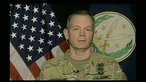 Inherent Resolve Commander Briefs Reporters