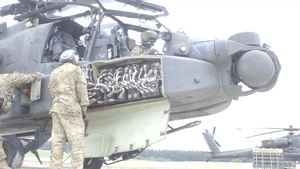 12th Combat Aviation Brigade at the 7th Army Training Command's Grafenwoehr Training Area