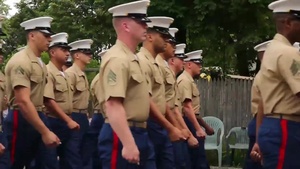 Marines, sailors parade around Rockland festival