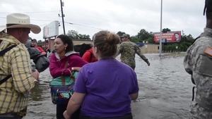 Louisiana National Guard High Water Rescues
