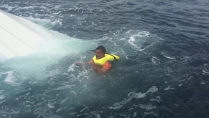 Coast Guard Rescues 4 Capsized Boaters 24 Miles Southwest of Matanzas Pass Preserve