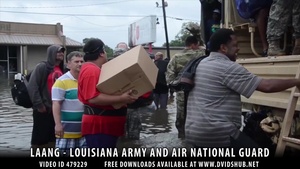 B-roll Compilation of the Baton Rouge, Louisiana Flood