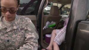 La. National Guard Helps Residents Evacuate Flood Area