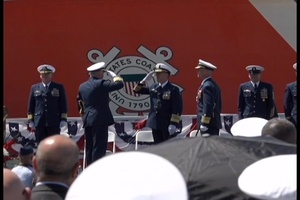 Coast Guard Pacific Area hosts change-of-command ceremony