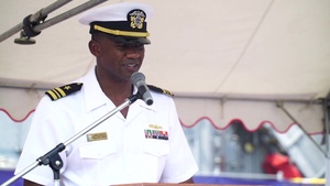 USS Patriot Change of Command