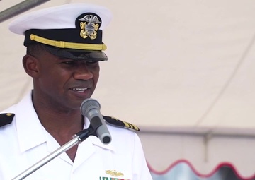 USS Patriot Change of Command