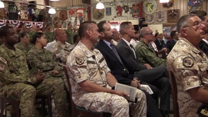Camp Lemonnier Change of Command August 16, 2016