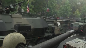 Polish Armed Forces Day, Warsaw - D Co. 3/69 AR Participation