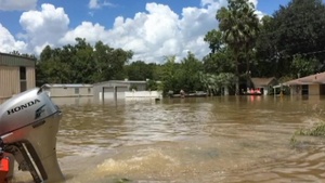 Coast Guard teams coordinate with local, state and federal agencies in flood rescues -- B-Roll