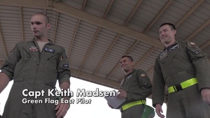 Green Flag East pilots conduct egress training