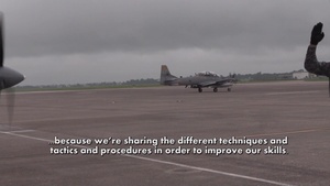 Colombians take off for first time at Green Flag East