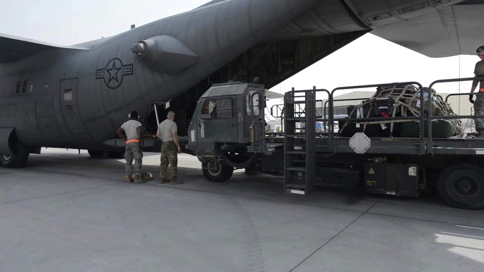 Faces of the Fight <br />Episode 2: &quot;Iron Swap&quot;<br />Airmen from the 914th Airlift Wing (Niagara Falls Air Reserve Station, Niagara Falls, New York) are making history on their last deployment in the C-130H.<br /><br />Faces of the Fight: The mission never stops for the thousands of Airmen of the 379th Air Expeditionary Wing - the largest of its kind in the world. In the &quot;Faces of the Fight&quot; series, we highlight some of the individuals who are supporting operations in the Area of Responsibility. <br /><br />Creative Commons music from FreeMusicArchive.org <br />Music Artist: Podington Bear<br />Song Title: Just Watching <br />Creative Commons License: https://creativecommons.