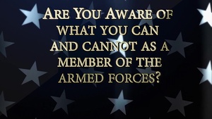 Election Year Guidance for Members of the Armed Forces