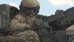 LSE-16 1st Tank Battalion live fire (B-roll)