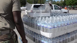 La. National Guard supplies commodities to fellow citizens