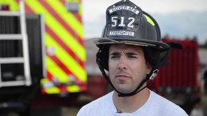 Firefighter talks about Patriot Warrior