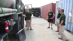 MPs conduct customs operations throughout Southwest Asia