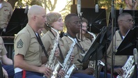 Parris Island Marine Band Performs for Veterans