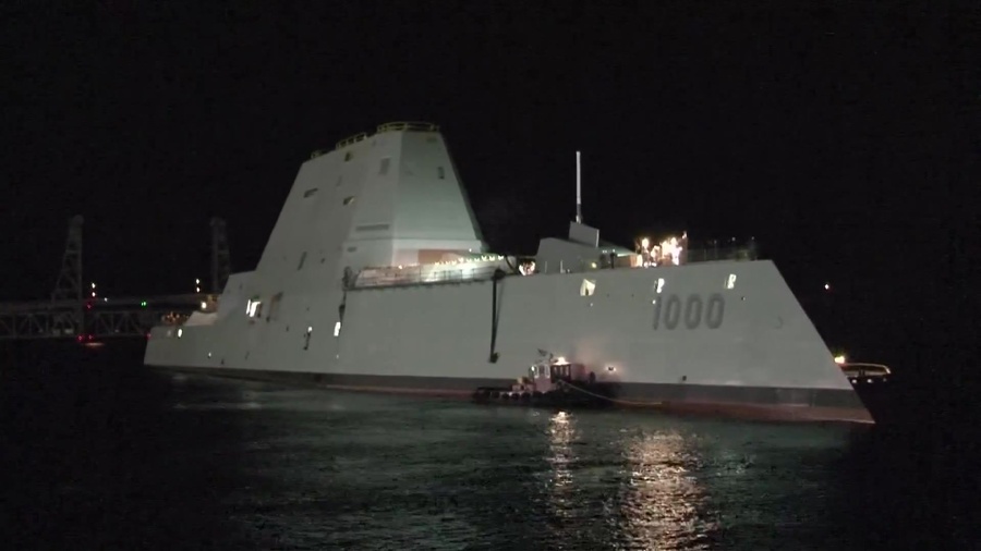 PCU Zumwalt put its crew to the test during the completion of sea trials.