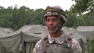 411th Ground Ambulance Company Training