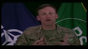 Resolute Support Spokesman Briefs Reporters