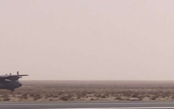 AANG C-130H in Kuwait