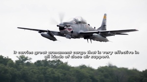 General describes the A-29B Super Tucano