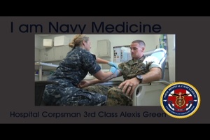 I am Navy Medicine - HM3 Green