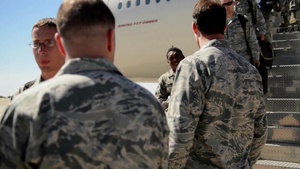 5th Bomb Wing Airmen Return from Deployment