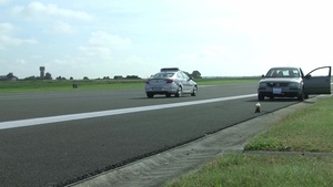 Police cars speedometers calibration