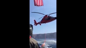 Coast Guard rescues 25-year-old man near Santa Cruz Island