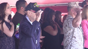 MCAS Camp Pendelton Post and Relief Ceremony