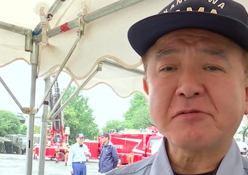 U.S. Army Japan Participates in the Zama City Disaster Drill