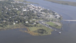 Coast Guard surveys areas affected by Hurricane Hermine