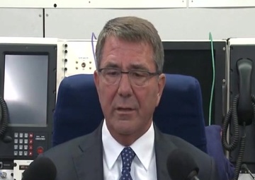 Carter Briefs Reporters on Upcoming Budget Challenges