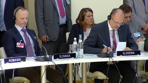 North Atlantic Council meeting with the President of Georgia