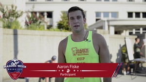 PT with Marines, Marine Week Nashville