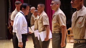 Kilo Company Naturalization Ceremony