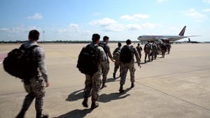 Barksdale Airmen Deploy to Al Udeid (No Lower Thirds