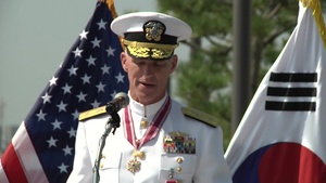 CNFK Change of Command