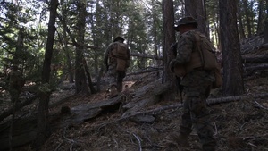 3rd Battalion 4th Marines take the mountains of Big Bear (B-Roll)