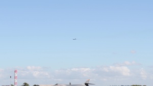 Barksdale AFB B-52 Takes-Off and Lands at RAF Fairford B-Roll