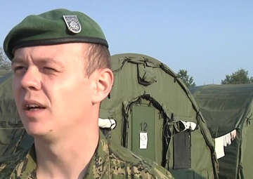 Croatia uses Patria to maneuver during Immediate Response 16