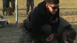NOLES 16: Mongolian Armed Forces, U.S. Marines demo mechanical advantage control holds