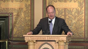 Secretary Kerry and Actor/Environmentalist Adrian Grenier Speak at Georgetown University